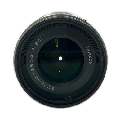 【全額返金保証】【最速発送】Nikon 1 NIKKOR VR 6.7-13mm f/3.5-5.6 [シルバー] 美品 動作確認済