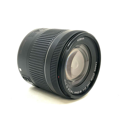 【全額返金保証】【最速発送】Canon EF-S 18-55mm F4-5.6 IS STM 美品 動作確認済
