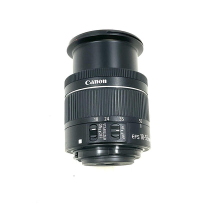 【全額返金保証】【最速発送】Canon EF-S 18-55mm F4-5.6 IS STM 美品 動作確認済
