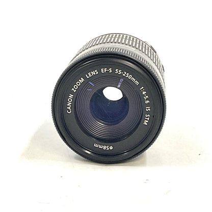 【全額返金保証】【最速発送】Canon EF-S 55-250mm F4-5.6 IS STM 動作確認済