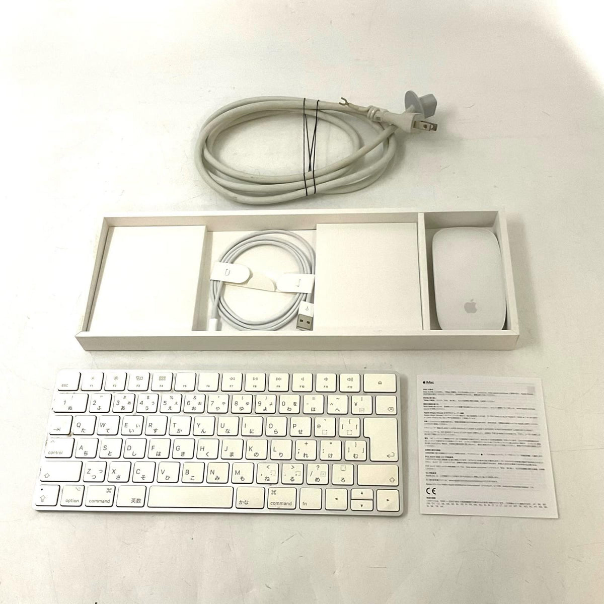 【全額返金保証】【最速発送】Apple iMac 21.5インチ intel core i5 8GB HDD 1TB シルバー 美品 動作確認済