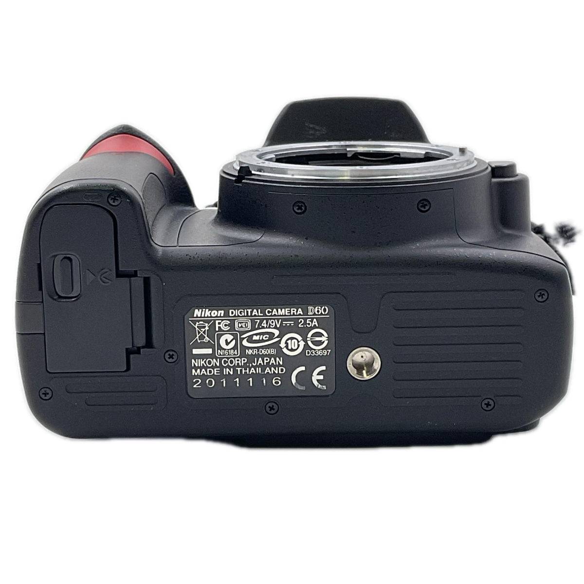 【全額返金保証】【最速発送】Nikon デジタル一眼 D60 ボディ ブラック 動作確認済