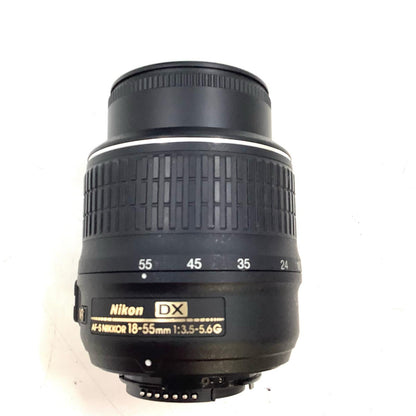 【全額返金保証】【最速発送】Nikon AF-S DX NIKKOR 18-55mm f/3.5-5.6G VR 動作確認済
