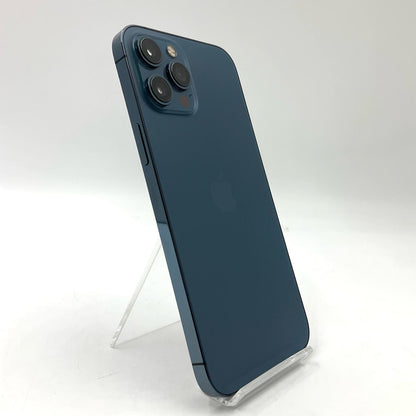 【最速発送】Apple iPhone iPhone 12 Pro Max 256GB パシフィックブルー docomo 白ロム【難有】 100%