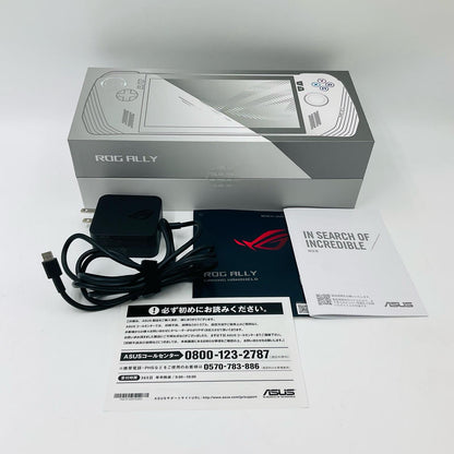 【全額返金保証】【最速発送】ASUS ROG Ally RC RC71L-Z1E512 AMD Ryzen Z1 Extreme 16GB M.2 SSD 512GB 88% 美品 動作確認済