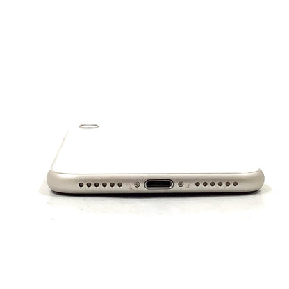 【全額返金保証】【最速発送】Apple iPhone iPhone SE（第3世代） 64GB スターライト au SIMフリー 白ロム 美品 動作確認済 85%