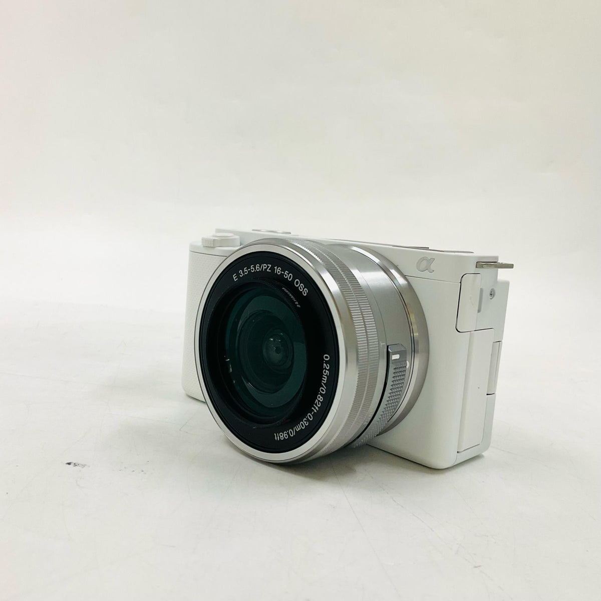 【全額返金保証】【最速発送】Sony デジタル一眼 VLOGCAM ZV-E10K パワーズームレンズキット ホワイト 美品 動作確認済