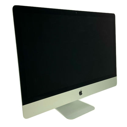 【全額返金保証】【最速発送】Apple iMac 27インチ 6コア intel core i5 8GB フュージョンドライブ 1TB シルバー 美品 動作確認済