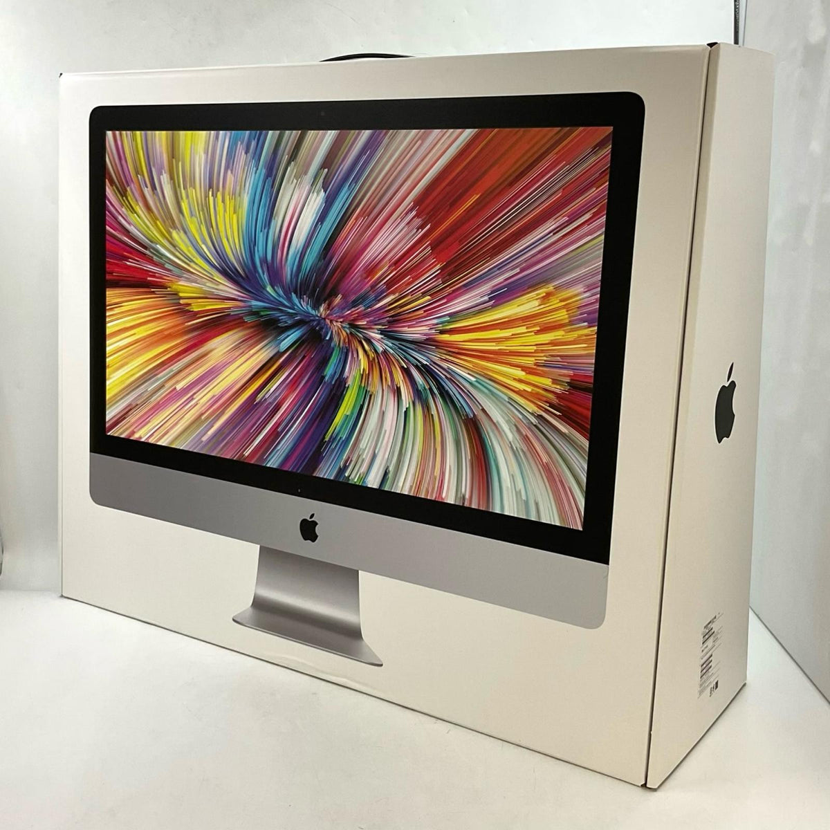【全額返金保証】【最速発送】Apple iMac 27インチ 6コア intel core i5 8GB フュージョンドライブ 1TB シルバー 美品 動作確認済