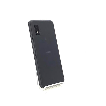 【全額返金保証】【最速発送】SHARP AQUOS wish2 64GB ブラック Softbank SIMフリー A204SH 白ロム 動作確認済