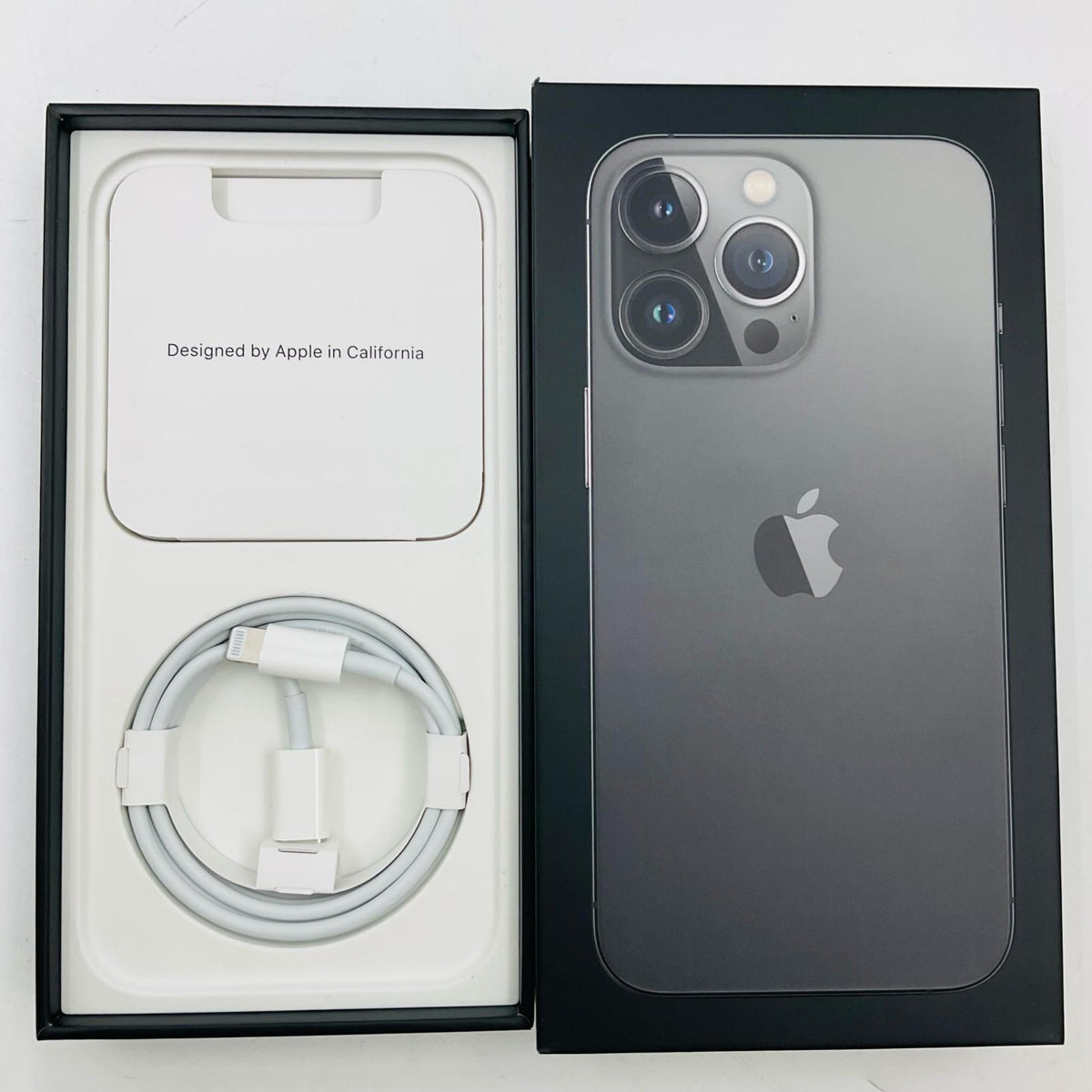 【全額返金保証】【最速発送】Apple iPhone iPhone Pro 13 128GB グラファイト SIMフリー 白ロム 動作確認済 100%
