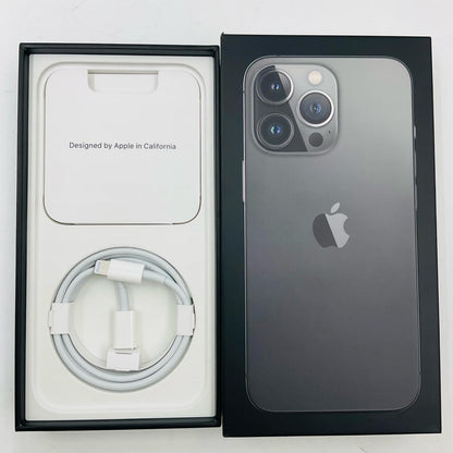 【全額返金保証】【最速発送】Apple iPhone iPhone Pro 13 128GB グラファイト SIMフリー 白ロム 動作確認済 100%