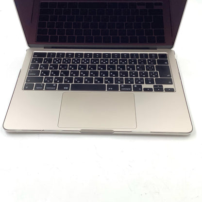【全額返金保証】【最速発送】Apple MacBook Air 13.6インチ 2024 Apple M3 16GB 256GB スターライト 100% 超美品 動作確認済