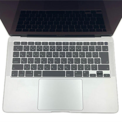 【全額返金保証】【最速発送】Apple MacBook Air 13インチ 2020 Apple M1 8GB SSD 256GB シルバー 96% 美品 動作確認済