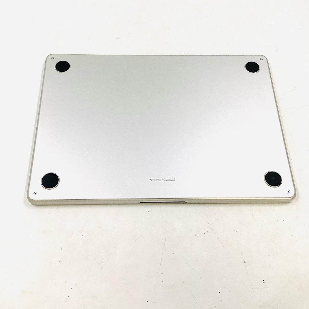 【全額返金保証】【最速発送】Apple MacBook Air 13.6インチ 2022 Apple M2 8GB SSD 256GB シルバー 80% 動作確認済