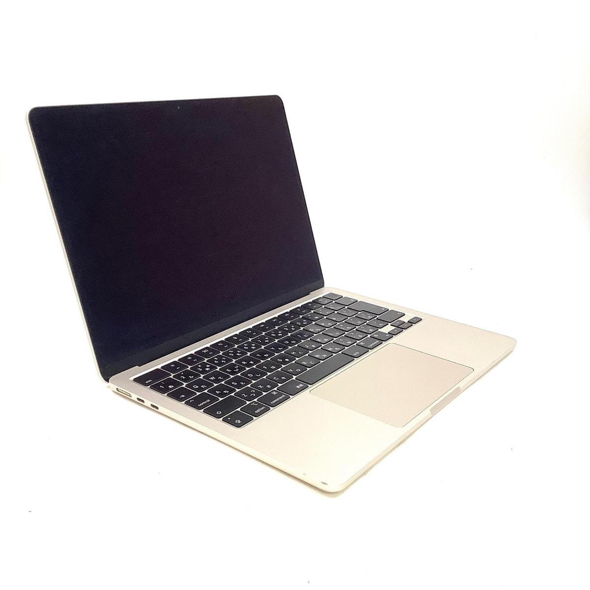 【全額返金保証】【最速発送】Apple MacBook Air 13インチ 2022 Apple M2 8GB SSD 256GB スターライト 86% 動作確認済