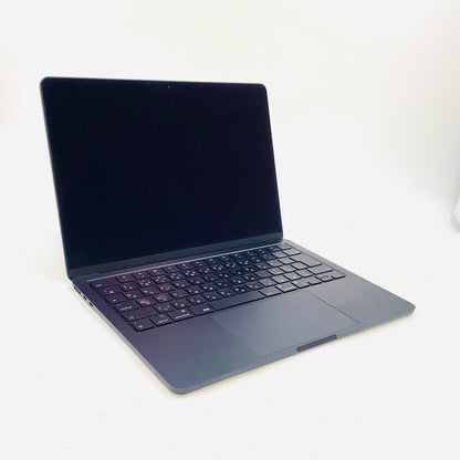 【全額返金保証】【最速発送】Apple MacBook Air 13インチ 2022 Apple M2 8GB SSD 256GB ミッドナイト 100% 超美品 動作確認済