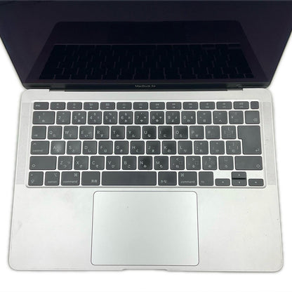 【全額返金保証】【最速発送】Apple MacBook Air 13インチ 2020 Dual-Core Intel Core i3 8GB SSD 256GB シルバー 83% 動作確認済
