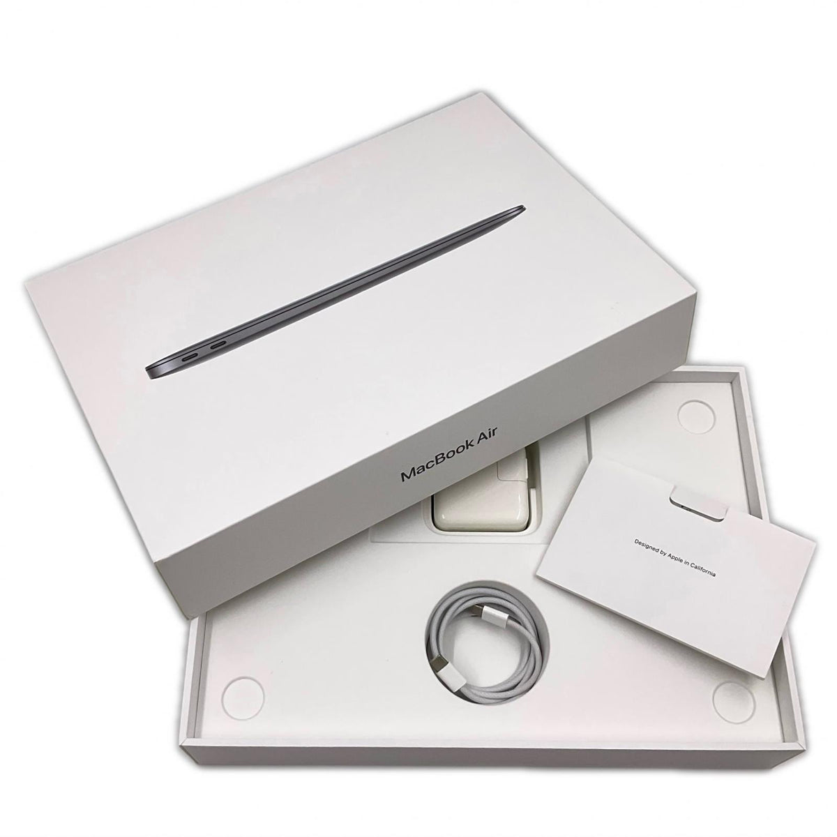 【全額返金保証】【最速発送】Apple MacBook Air 13インチ 2020 Apple M1 8GB SSD 256GB スペースグレイ 86% 美品 動作確認済