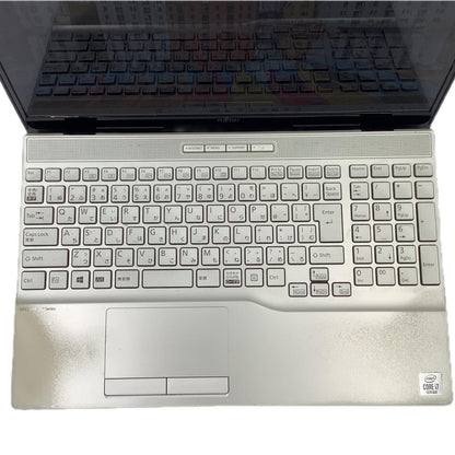 【全額返金保証】【最速発送】FUJITSU CLIENT COMPUTING LIMITED LIFEBOOK-JR FMVA53E2G Intel(R) Core(TM) i7-10510U CPU @ 1.80GHz 8GB SSD(NVMe) 512GB Intel(R) UHD Graphics 43% 動作確認済