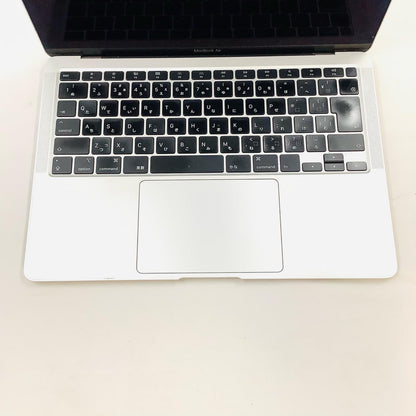 【全額返金保証】【最速発送】Apple MacBook Air 13インチ 2020 Dual-Core Intel Core i3 8GB SSD 256GB シルバー 76% 動作確認済