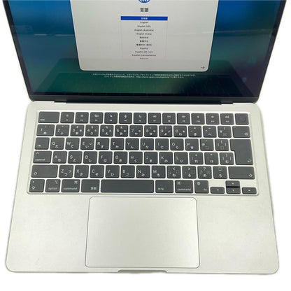 【全額返金保証】【最速発送】Apple MacBook Air 13インチ 2022 Apple M2 8GB SSD 256GB シルバー 96% 美品 動作確認済