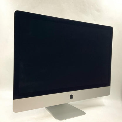 【全額返金保証】【最速発送】Apple iMac 27インチ 8-Core Intel Core i7 40GB SSD 512GB シルバー 美品 動作確認済