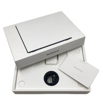 【全額返金保証】【最速発送】Apple MacBook Air 13.6インチ 2025 Apple M4 16GB SSD 256GB ミッドナイト 91% 超美品 動作確認済