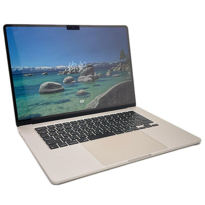 【全額返金保証】【最速発送】Apple MacBook Air 15インチ 2023 Apple M2 8GB SSD 256GB スターライト 92% 美品 動作確認済