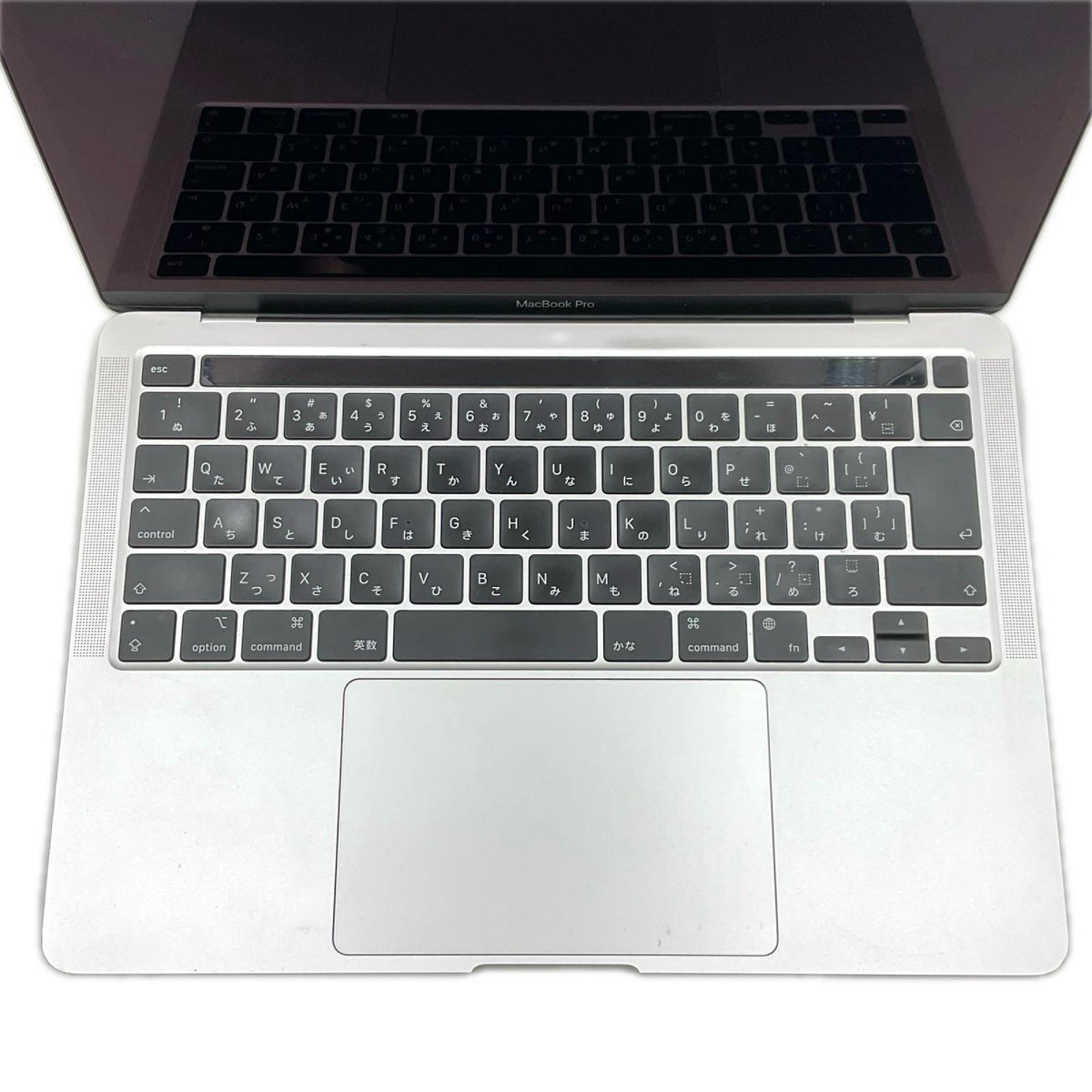 【全額返金保証】【最速発送】Apple MacBook Pro 13インチ 2022 Apple M2 8GB SSD 256GB シルバー 91% 動作確認済