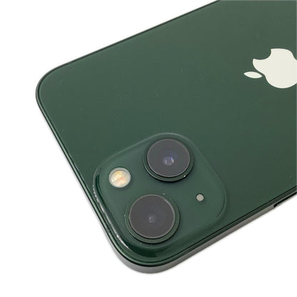 【全額返金保証】【最速発送】Apple iPhone iPhone 13 128GB グリーン au SIMフリー 白ロム 動作確認済 ８２%