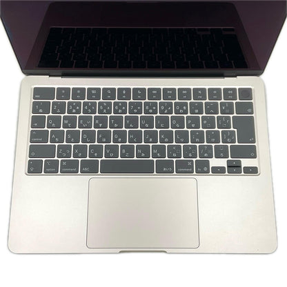 【全額返金保証】【最速発送】Apple MacBook Air 13インチ 2025 Apple M4 16GB SSD 256GB スターライト 100% 超美品 動作確認済