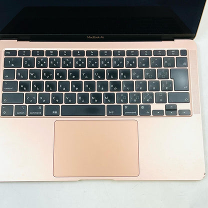 【全額返金保証】【最速発送】Apple MacBook Air 13インチ 2020 Apple M1 8GB SSD 512GB ゴールド 84% 動作確認済