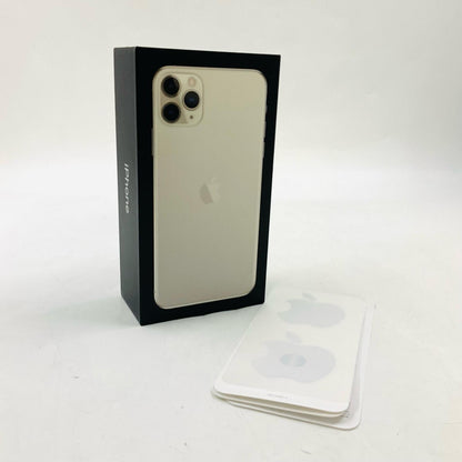 【全額返金保証】【最速発送】Apple iPhone iPhone 11 Pro Max 64GB シルバー au 白ロム 動作確認済 81%