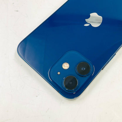 【最速発送】Apple iPhone iPhone 12 mini 128GB ブルー au SIMフリー 白ロム【難有】 78%