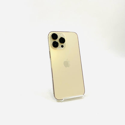 【全額返金保証】【最速発送】Apple iPhone iPhone 14 Pro Max 256GB ゴールド SIMフリー 白ロム 動作確認済 77%