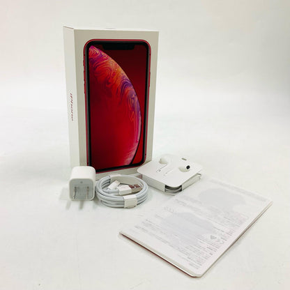 【最速発送】Apple iPhone iPhone XR 64GB (PRODUCT)RED Softbank SIMフリー 白ロム【難有】 76%