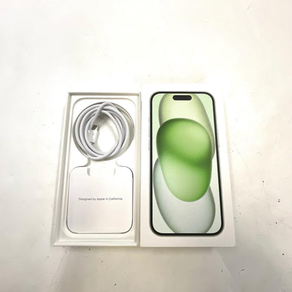 【全額返金保証】【最速発送】Apple iPhone iPhone 15 128GB グリーン SIMフリー 白ロム 動作確認済 75%