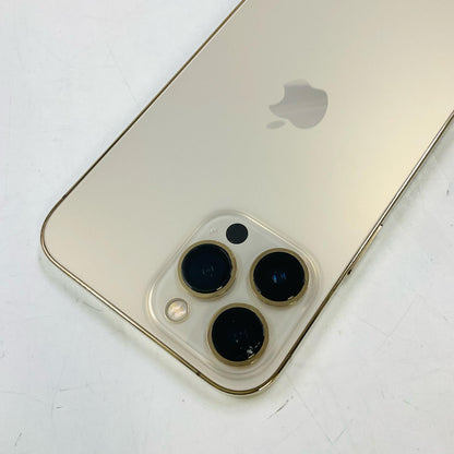 【最速発送】Apple iPhone iPhone 13 Pro Max 256GB ゴールド Softbank SIMフリー 白ロム【難有】 75%