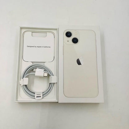 【全額返金保証】【最速発送】Apple iPhone iPhone 13 mini 128GB スターライト SIMフリー 白ロム 動作確認済 75%