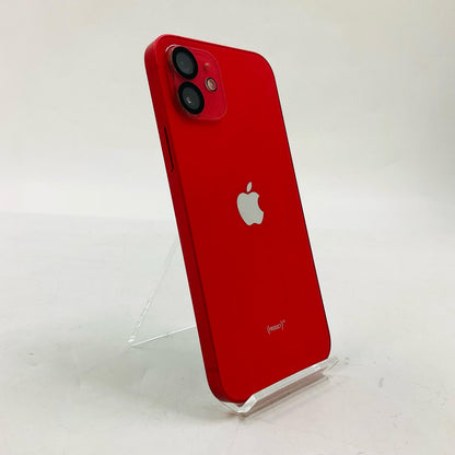 【最速発送】Apple iPhone iPhone 12 128GB (PRODUCT)RED au SIMフリー 白ロム【難有】 85%