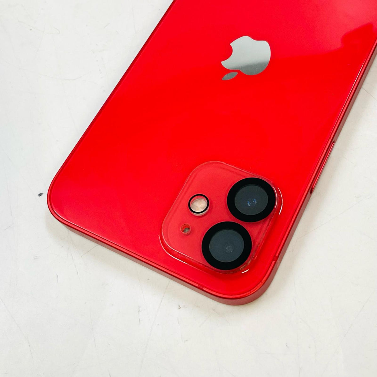 【最速発送】Apple iPhone iPhone 12 128GB (PRODUCT)RED au SIMフリー 白ロム【難有】 85%
