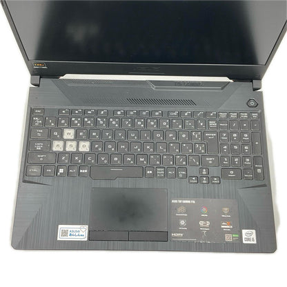 【最速発送】ASUS ASUS TUF Gaming F15 ASUS TUF Gaming F15 FX506LHB_FX506LHB Intel(R) Core(TM) i5-10300H CPU @ 2.50GHz 8GB SSD(NVMe) 512GB Intel(R) UHD Graphics / NVIDIA GeForce GTX 1650 72%【難有】