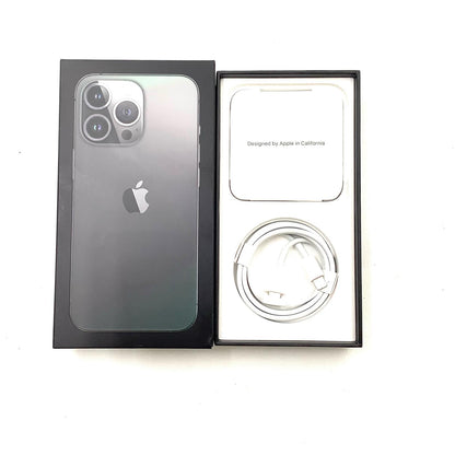 【最速発送】Apple iPhone iPhone 13 Pro 256GB グラファイト SIMフリー 白ロム【難有】 73%