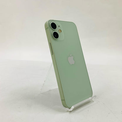 【全額返金保証】【最速発送】Apple iPhone iPhone 12 mini 128GB グリーン Softbank SIMフリー 白ロム 動作確認済 80%