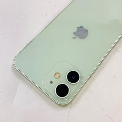 【全額返金保証】【最速発送】Apple iPhone iPhone 12 mini 128GB グリーン Softbank SIMフリー 白ロム 動作確認済 80%