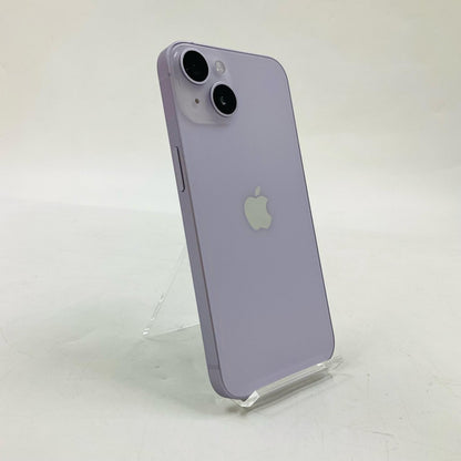 【全額返金保証】【最速発送】Apple iPhone iPhone 14 128GB パープル Softbank SIMフリー 白ロム 美品 動作確認済 94%