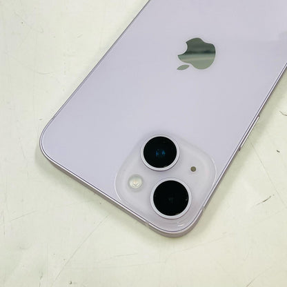 【全額返金保証】【最速発送】Apple iPhone iPhone 14 128GB パープル Softbank SIMフリー 白ロム 美品 動作確認済 94%