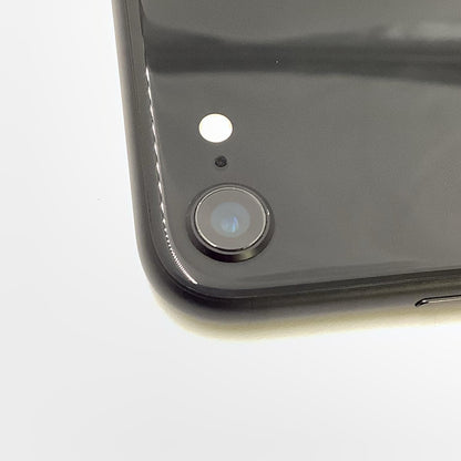 【全額返金保証】【最速発送】Apple iPhone iPhone SE (2nd generation) 64GB ブラック au SIMフリー 白ロム 動作確認済 85%
