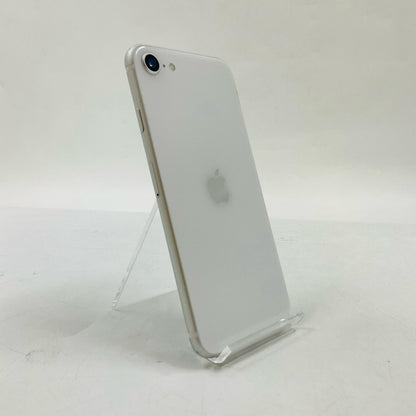 【全額返金保証】【最速発送】Apple iPhone iPhone SE (2nd generation) 64GB ホワイト au SIMフリー 白ロム 動作確認済 100%
